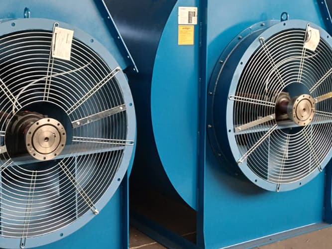 Medium and small industrial centrifugal and axial fans